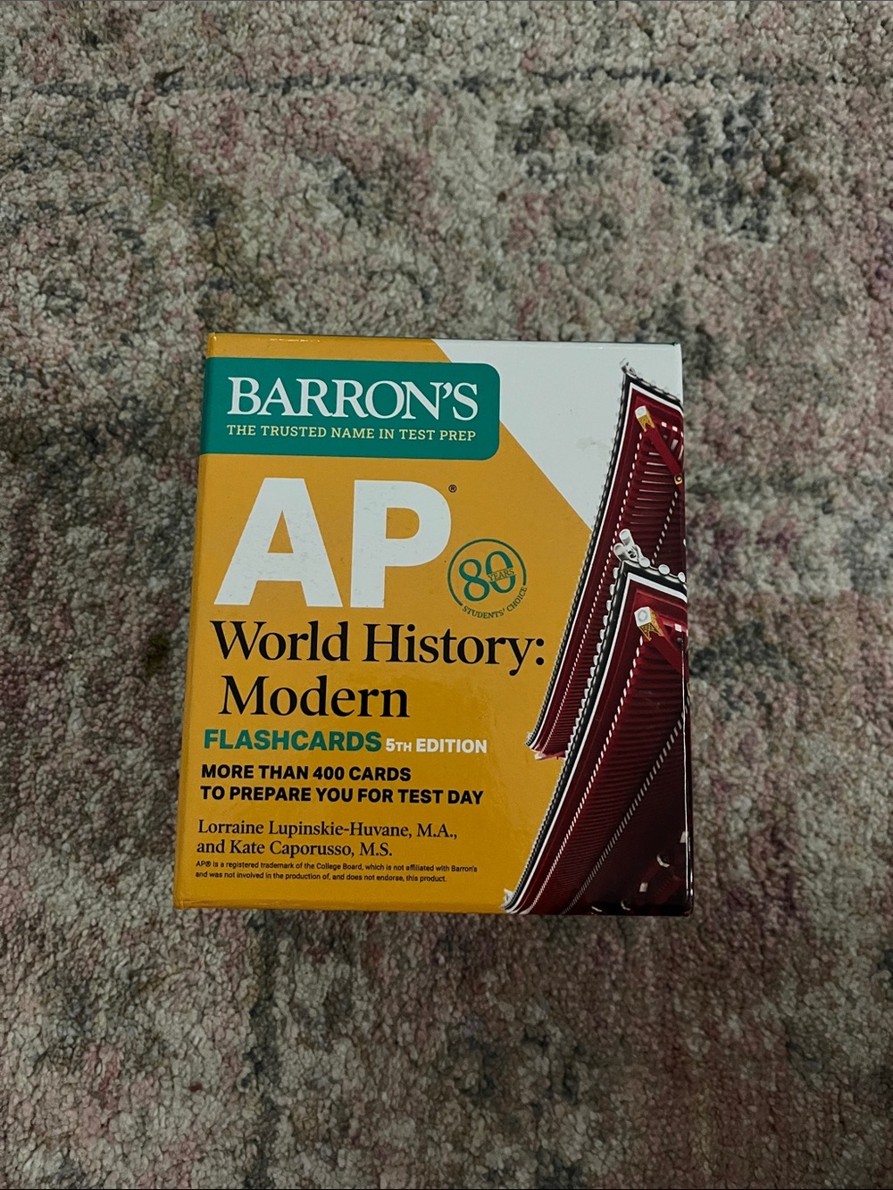 Barron's AP World History: Modern Flashcards - Yellow